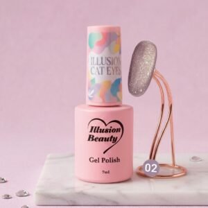 Illusion Cat Eyes 02 – Illusion Beauty (7ml) esmalte semipermanente magnético
