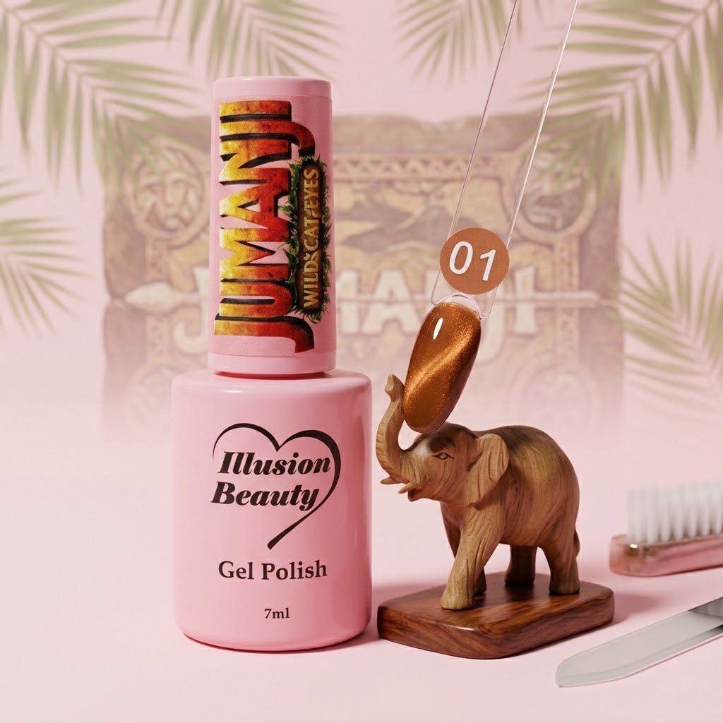 Jumanji Cat Eyes 01 – Illusion Beauty (7ml) esmalte semipermanente magnético