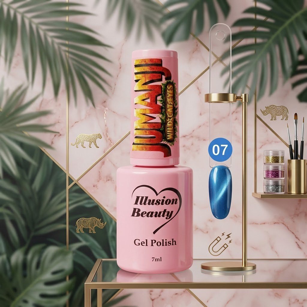 Jumanji Cat Eyes 07 – Illusion Beauty (7ml) esmalte semipermanente magnético