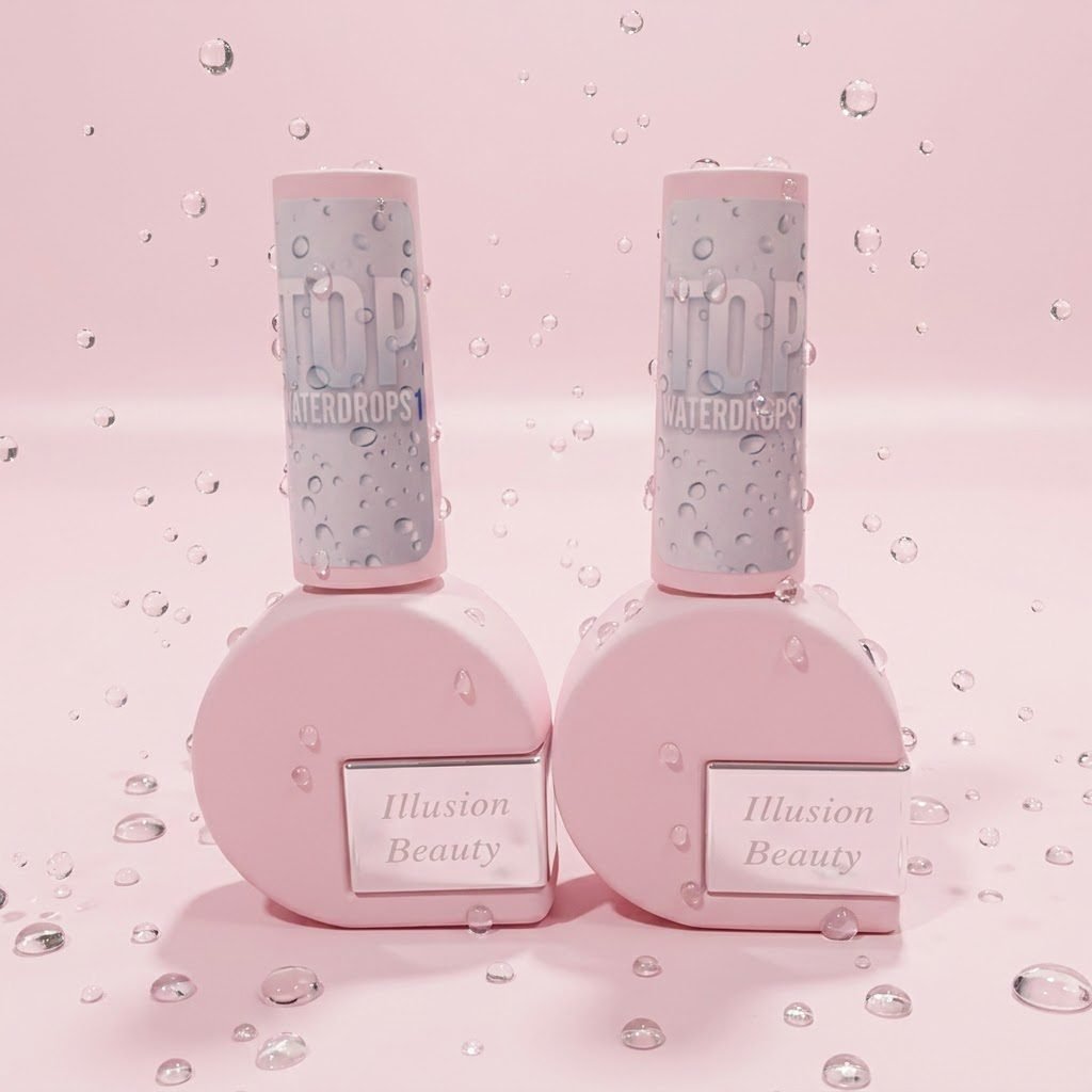 Tops WATERDROPS illusion beauty – 2x10ml Finalizador efecto gotas de agua.