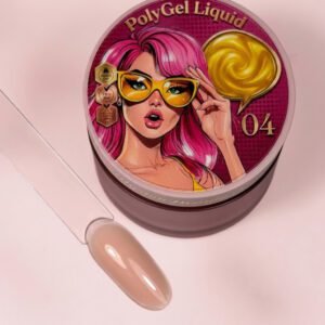 Polygel Liquid 04 – Illusion Beauty – 30gr (Gel constructor)