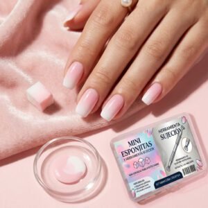 Kit Mini Esponjas Ombré y Pinza Retráctil | Illusion Beauty