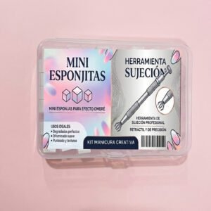 Kit Mini Esponjas Ombré y Pinza Retráctil | Illusion Beauty
