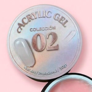Acrylic Gel 02 Illusion Beauty (30gr) – Cover Semitranslúcido