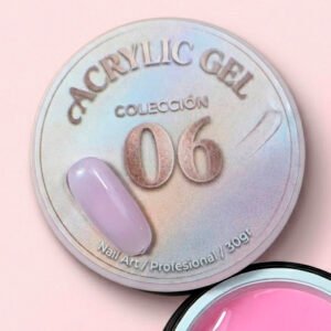 Acrylic Gel 06 Illusion Beauty (30gr) – lavanda suave pastel