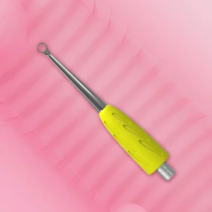Parte intercambiable «anillo» amarillo del empujador Combo UNIQ 11 Staleks WPPQ-11y