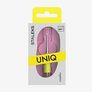 Parte intercambiable «anillo» amarillo del empujador Combo UNIQ 11 Staleks WPPQ-11y