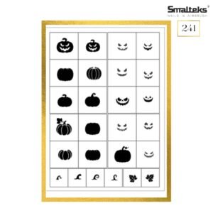 Plantilla para aerografía y diseño de uñas Smalteks 241