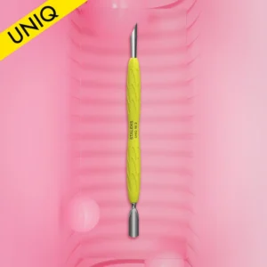 STALEKS UNIQ 10 TYPE 2 Gummy Empujador redondo estrecho y empujador biselado Staleks PQ-10/2y